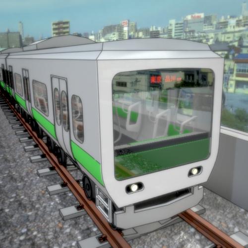 Japanese Subway Train preview image
